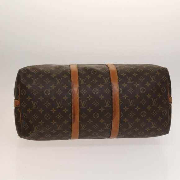 LOUIS VUITTON Monogram Keepall Bandouliere 50 Boston Bag M41416 LV Auth 132469 - Picture 6 of 16
